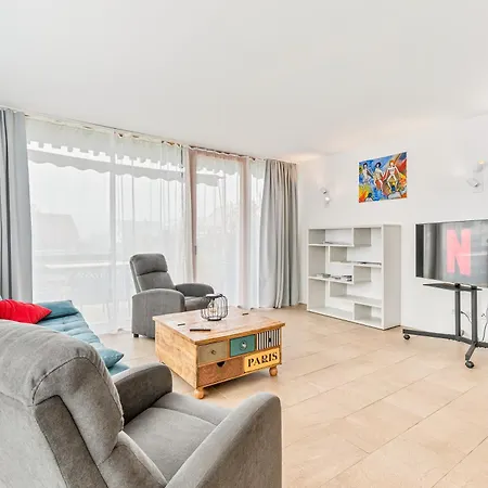 Penthouse Panorama Deluxe - Seesicht - Bbq - Paradise - Loft Exklusive Tatil Evi *